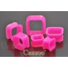 PL79 Pink Silicone Flexible tunnel