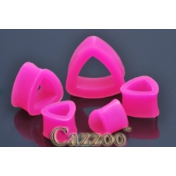 PL87 Pink trekantet Silicone tunnel