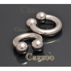 CP115 5mm halvrund Piercing ring